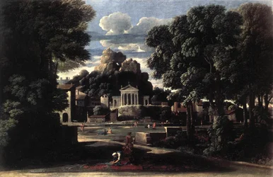 Landscape with the Gathering of the Ashes of Phocion by His Widow
